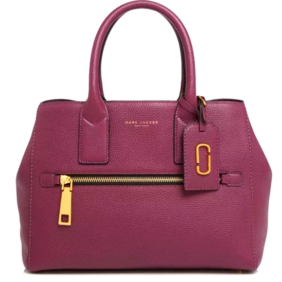 Marc Jacobs Handbags - NWT Marc Jacobs Gotham East-West Leather Tote/ Crossbody Bag- Iris Color$575